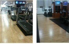 Flec Colors for Sport Rubber Flooring on gym floors
